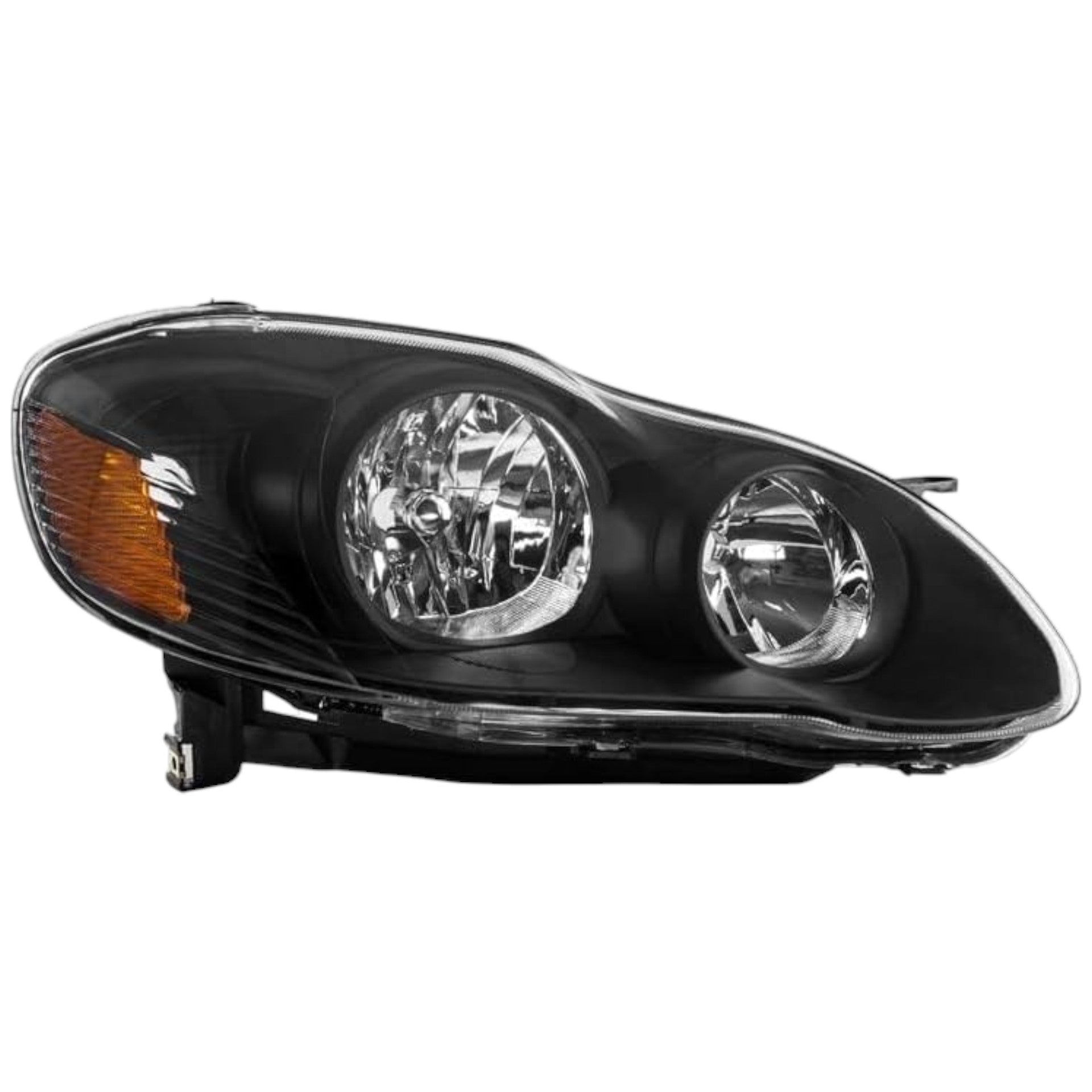 Faros Delanteros Toyota Corolla New Sensation 03 - 08 BLACK RAG