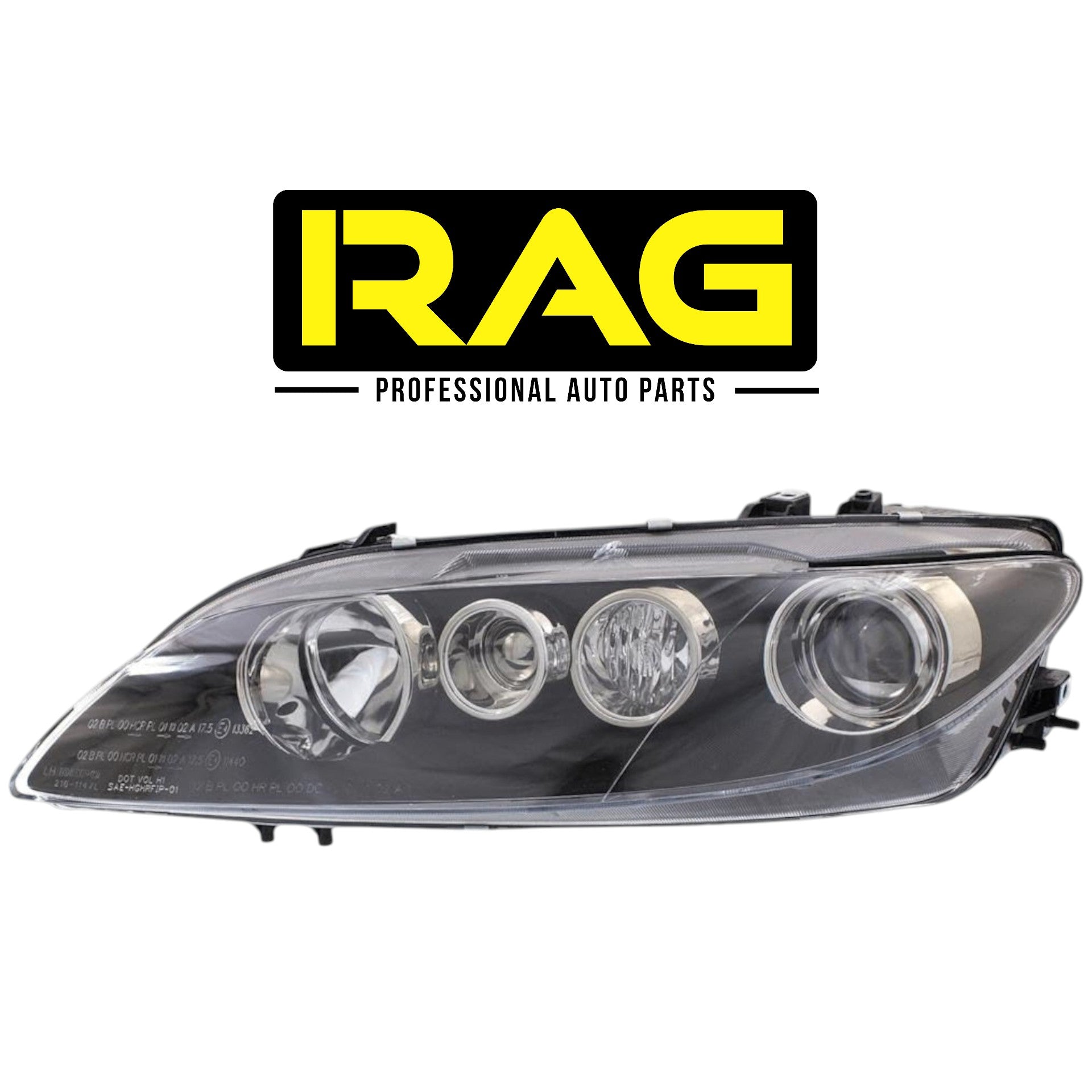 Faros Delanteros Mazda 6 2.3 07 - 09 RAG