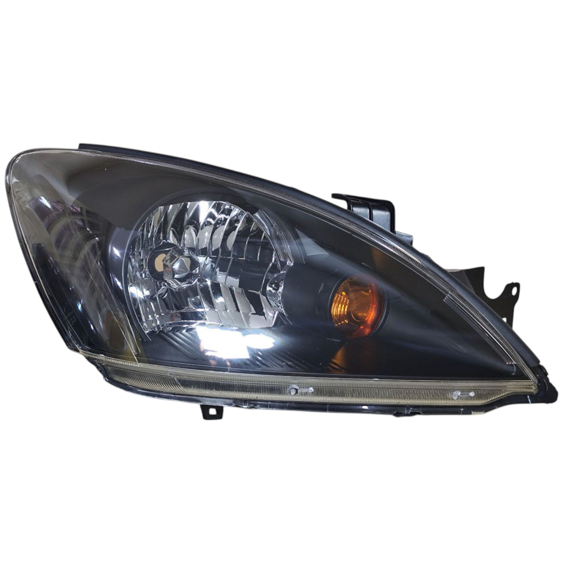 Faros Delanteros Mitsubishi Touring Lancer 1.6 2.0 Glx Negro RAG