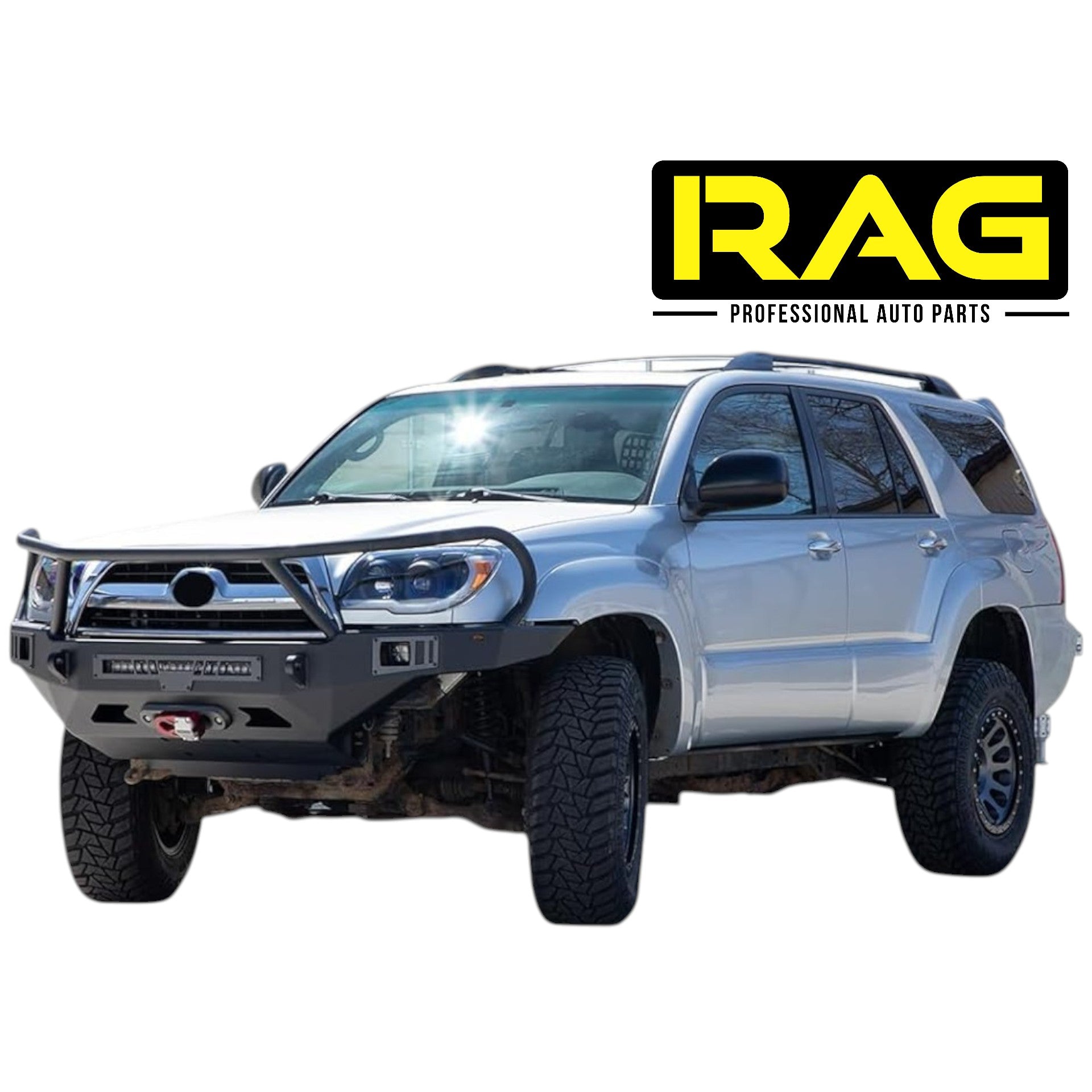 Faros Delanteros Toyota 4Runner 06 - 08 Negro RAG