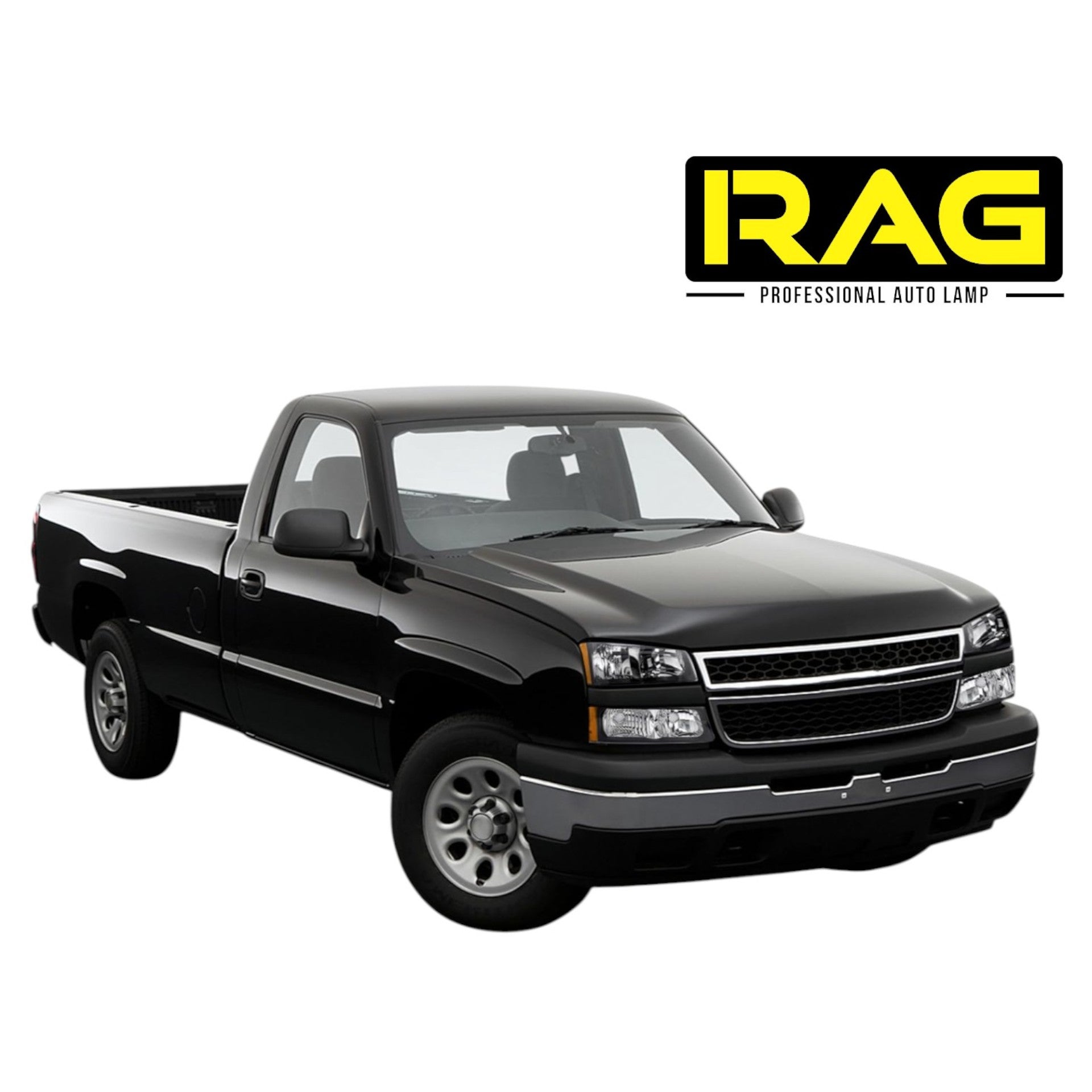 Faros Delanteros Silverado Cheyenne Cara De Diablo BLACK 03 - 07 RAG