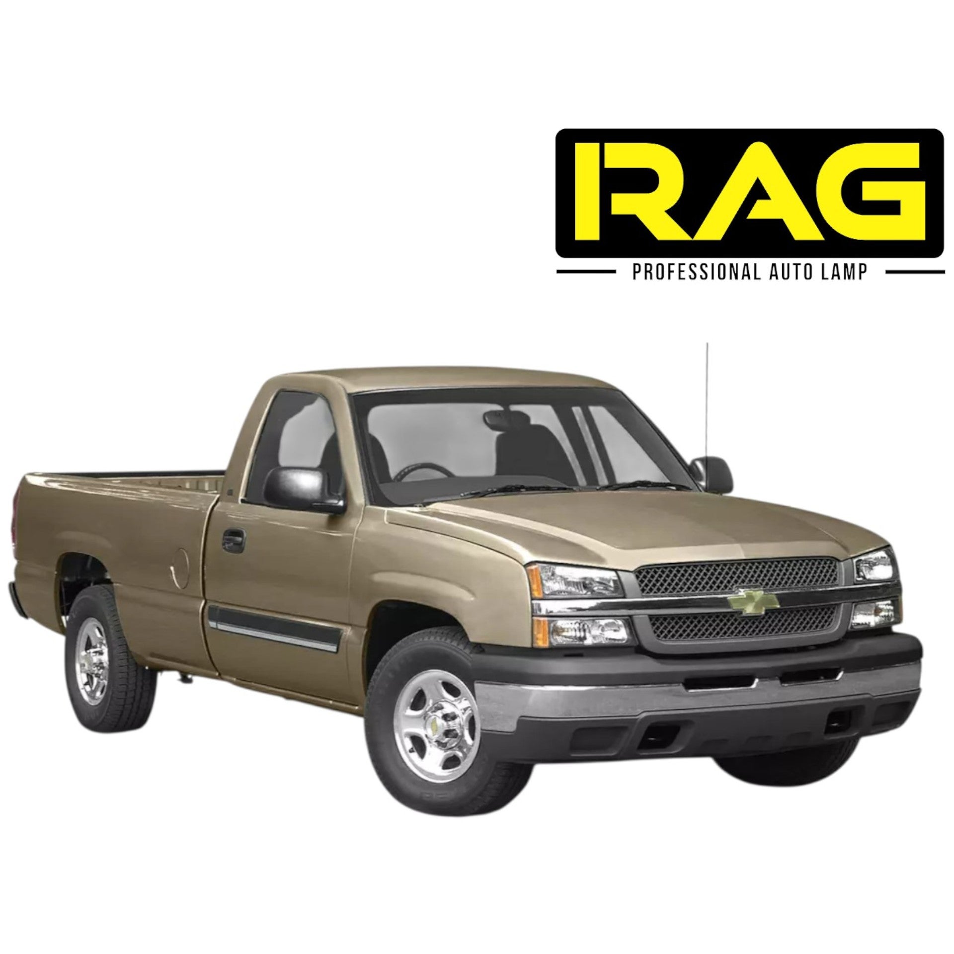 Faros Delanteros Silverado Cheyenne 5.3 Cara De Diablo WHITE 03-07 RAG