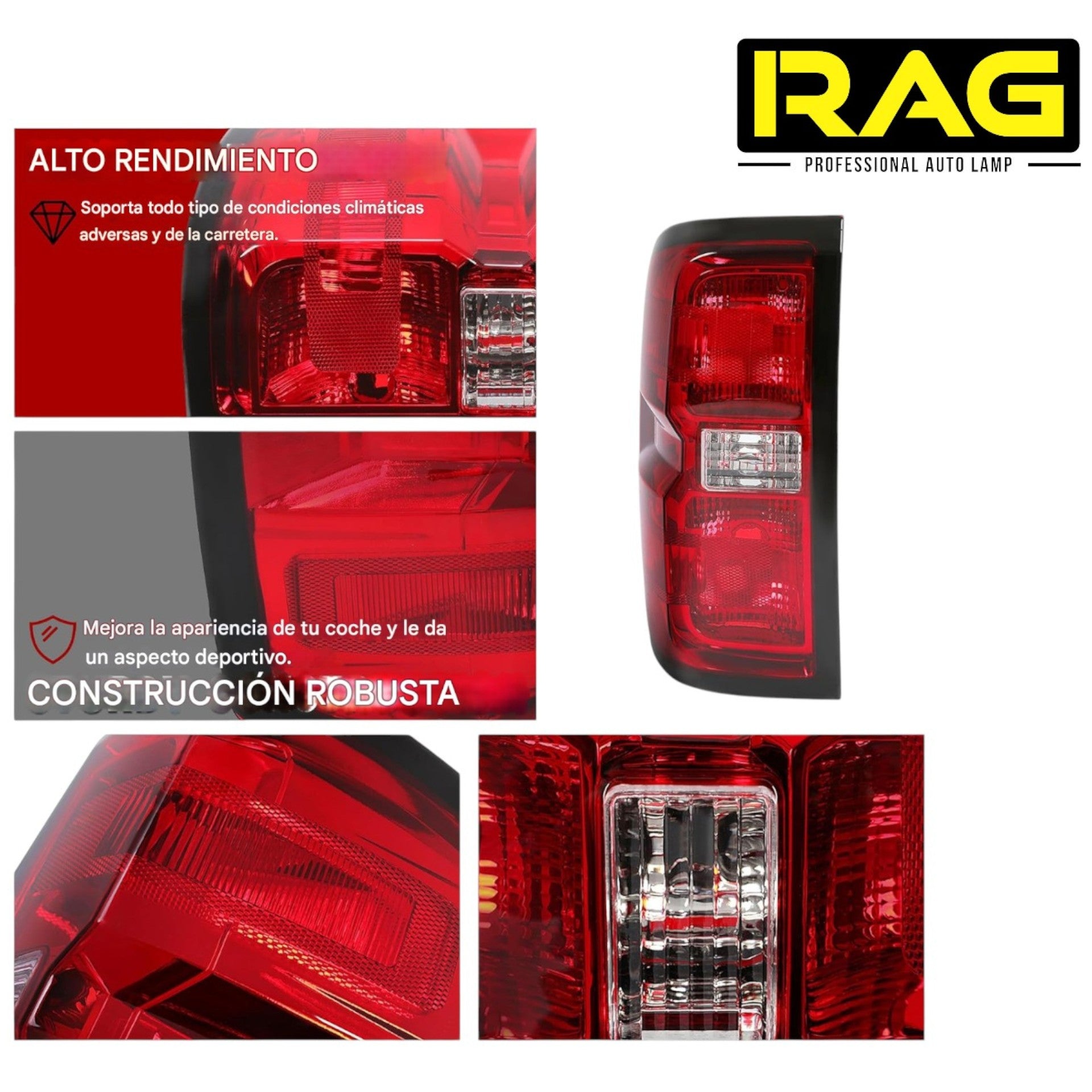 Stop Trasero Silverado 5.3 07 - 14 RAG