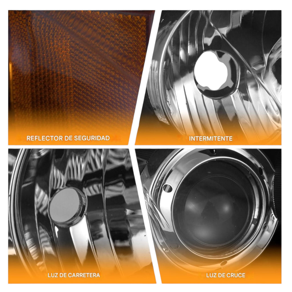 Faros Delanteros Mazda 3 2.0 03 - 08 RAG