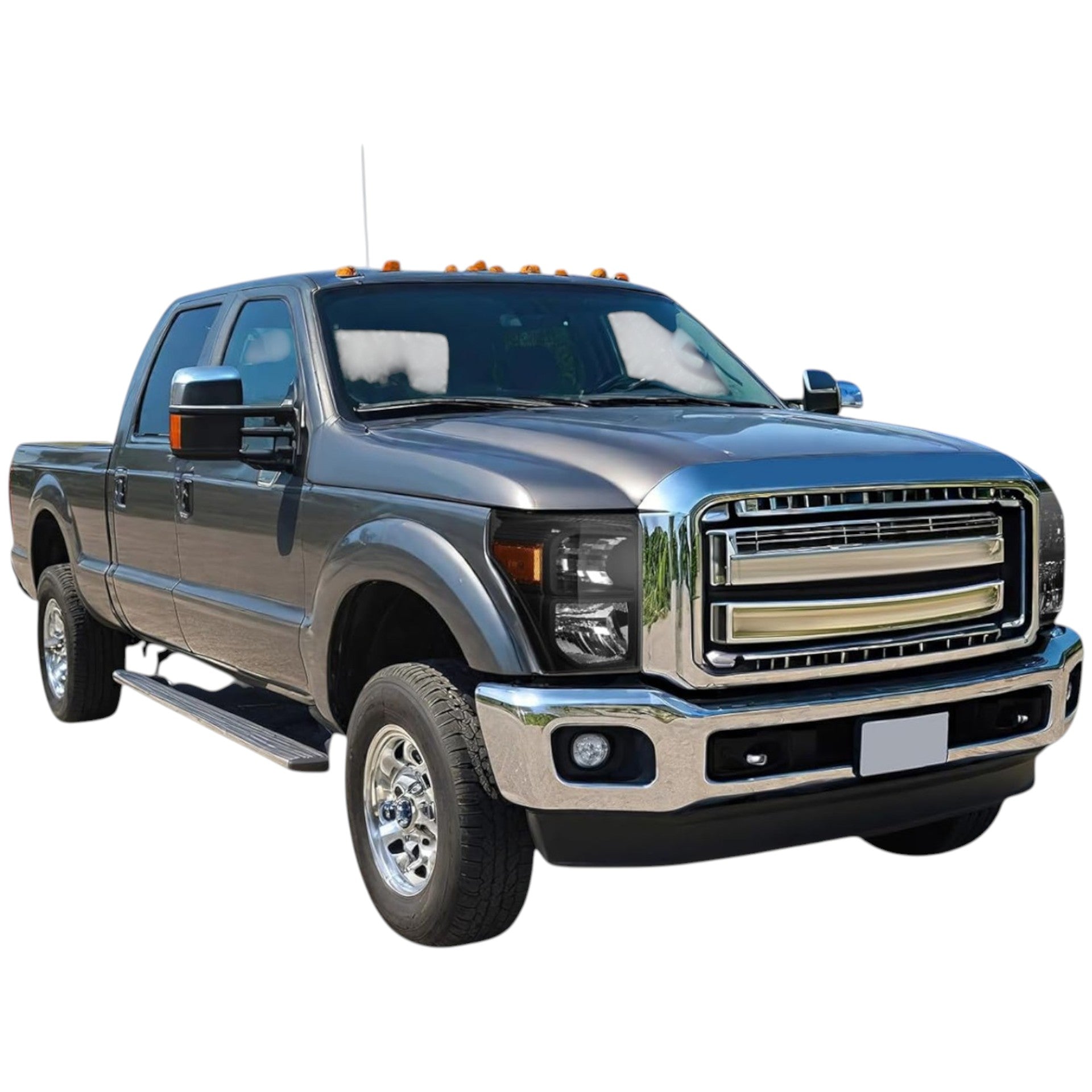 Faros Delanteros Ford Super Duty Negro F-250 F-350 12 - 15 RAG